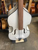 White Blanco 3/4 Don Cortez Tololoche upright bass new Elías