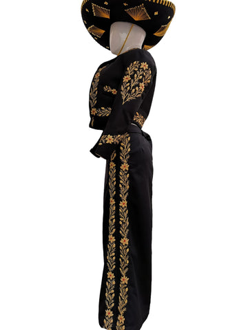 DON CORTEZ TRAJE MARIACHI GALA COR109 BORDADO MUJER/WOMAN