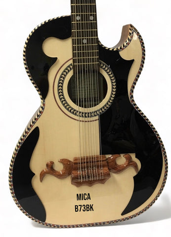 DOBN CORTEZ MICA B73BK Pick guard with adhesive