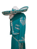 DON CORTEZ TRAJE MARIACHI GALA COR108 MUJER WOMAN  with SombreroPROFESSIONAL