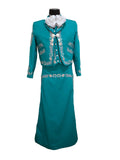 DON CORTEZ TRAJE MARIACHI GALA COR108 MUJER WOMAN  with SombreroPROFESSIONAL