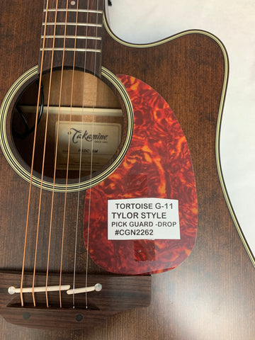 MICA G11RW Tortoise tear drop Tylor Style