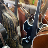 Don Cortez 3/4 ELIAS E33 black  MATTE Tololoche Contrabajo Upright Bass TAG 701