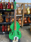 Don Cortez 2/3 size green verde tololoche upright bass
