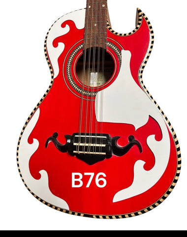 BAJO QUINTO MICA B75 COLOR BLANCO CON ADHESIVO