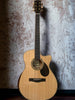 DON CORTEZ ACOUSTIC GUITAR  ST790C FLAME MAPLE SOLID SPRUCE TOP