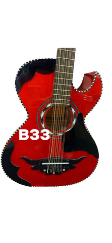 DON CORTEZ MICA B33BK PICK GUARDS COLOR BLACK GUITAR OR BAJO QUINTO