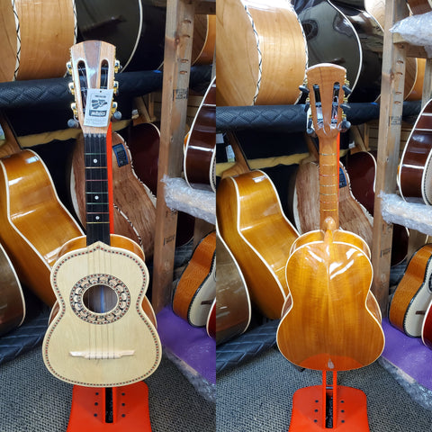 Don Cortez Vihuela New Nuevo Hand Made In Mexico, A GOOD vihuela. Cedar Size 2 Tag 253