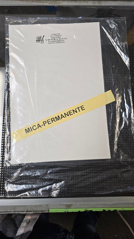 Clear Permanent Mica 7 1/2" x 11"