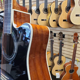 12 String Acoustic Electric Guitar Don Cortez AE 301 CEQ BK