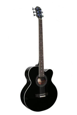 GLEN BURTON X SERIES GAB475J-BK 5 STRING ACOUSTIC ELECTRIC BASS