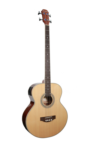 GLEN BURTON X SERIES GAB47J-NT 4 STRING ACOUSTIC ELECTRIC BASS