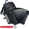 HOHNER ACCORDION COMPADRE BLACK TONO MI, WITH BAG