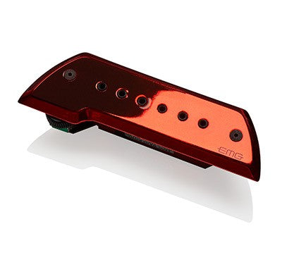 EMG PICKUP metallic red, BAJO QUINTO, BAJO SEXTO PASTILLA