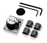 EMG PICKUP SILVER METALLIC , PASTILLA P PARA BAJOS ACUSTICOS BAJO QUINTO BASS