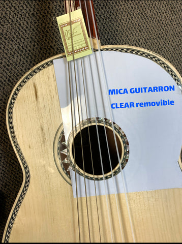 DON CORTEZ MICA / PICKGUARDS  USG100   GUITARRON CLEAR REMOVABLE