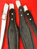 ACCORDION STRAPS NORTEÑO 151 WHITE LEATHER  WITH BLACK XL