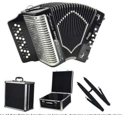 ACCORDION ALACRAN 3112 NEGRO TONO SOL