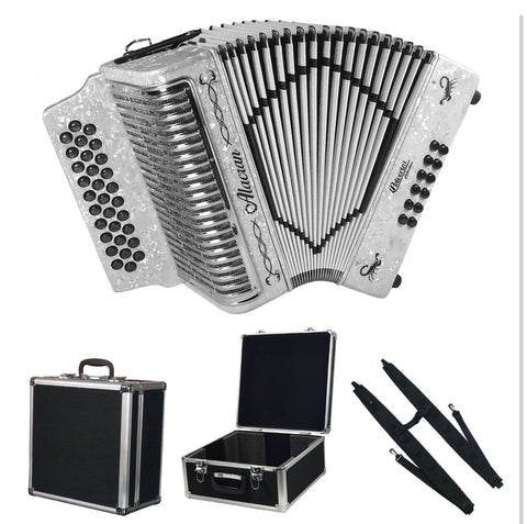 ALACRAN ACCORDION 3112 WHITE TONO SOL