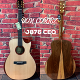 DON CORTEZ SONORA ACOUSTIC ELECTRIC GUITAR J876  PALO SANTO HAND MADE