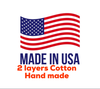 HAND MADE MOUTH FACE MASK 4-layers ,COTTON WASHABLE AND REUSABLE BREATHABLE