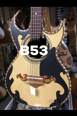 Don Cortez MICA B53BK Pick guard Black with adhesive