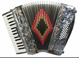 ROSSETTI ACCORDION 3032 Piano GRIZ/SILVER 3 SWITCH