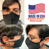 HAND MADE MOUTH FACE MASK 4-layers ,COTTON WASHABLE AND REUSABLE BREATHABLE