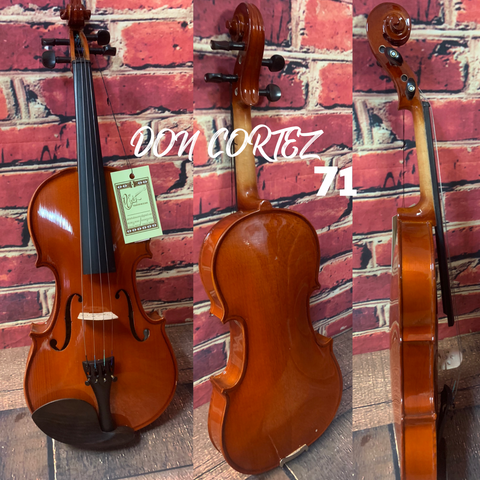 DON CORTEZ VIOLÍN 71 MAPLE 4/4 MAPLE SOLID SPRUCE