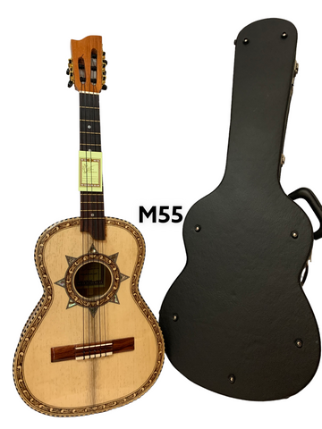 GUITARRA DE GOLPE M55-CASE AZTECA TG153COMBO CON ESTUCHE