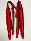 ACCORDION STRAPS NORTEÑO 123  DON CORTEZ RED LEATHER  W RED XL