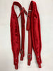 ACCORDION STRAPS NORTEÑO 123  DON CORTEZ RED LEATHER  W RED XL