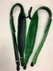 ACCORDION STRAPS NORTEÑO 116 VERDE LIMON  w BLACK LEATHER XL