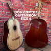 DON CORTEZ GUITARRON COMPADRE V33 SIZE 4 ROJO VINO TAG 212