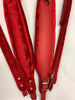 ACCORDION STRAPS NORTEÑO 123  DON CORTEZ RED LEATHER  W RED XL