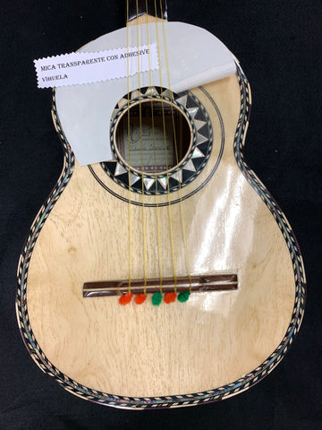 MICAS PICK GUARDS  VIHUELA TRANSPARENT WITH ADHESIVE USV96-CLEAR