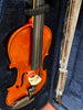 DON CORTEZ VIOLIN DC100 MAPLE 4/4 WITH OVAL CASE AND BOW,ROSIN