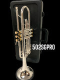 VALKARIE TRUMPET MARIACHI 502SG PRO BIG BELL SILVER ONE PIECE/BIG BELL