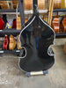 Don Cortez Elias model, 3/4 violin style body black with white trim