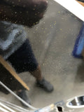 4/4 Don Cortez Elías tololoche upright bass with mild sparkles in paint