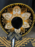 Mariachi GABÁN , Sombrero Moño ORO AZTECA
