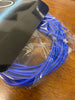 Prado 3/4 tololoche strings cuerdas metallic blue azul model 28 silk and nylon