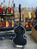 4/4 Don Cortez Elías tololoche upright bass with mild sparkles in paint