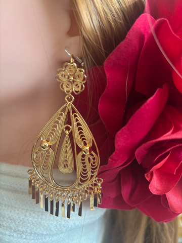 EARINGS/ ARETES FILIGRANA ZENOBIA EZ5