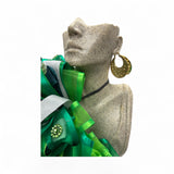 Mariachi ARETES EARRINGS CR20 shapeado de oro