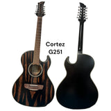 DON CORTEZ  Bajo Quinto Extremo G251-1 CUT Tigre Maple  and caseProfesional