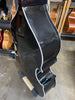 Don Cortez Elias model, 3/4 violin style body black with white trim