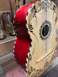 DON CORTEZ Guitarron JB58 PIRO Grabado Cedro rojo med 2