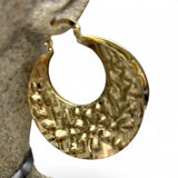 Mariachi ARETES EARRINGS CR20 shapeado de oro