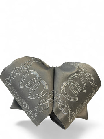 Mariachi bow MOÑO GREY BW18GY  griz y plata